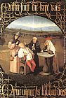 Hieronymus Bosch Famous Paintings - The Cure of Folly
